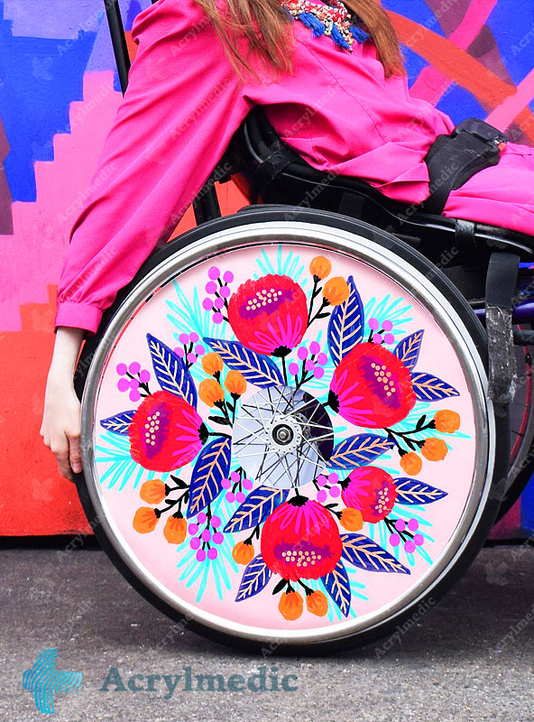 Защита на спицы инвалидных колясок